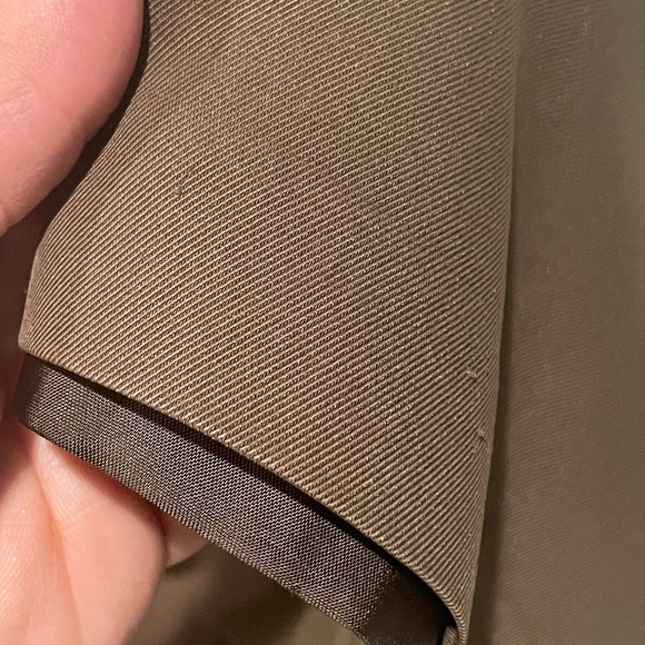 Burberry Vintage Pencil Skirt Size 40 Brown Knee Length VTG - Picture 11 of 15